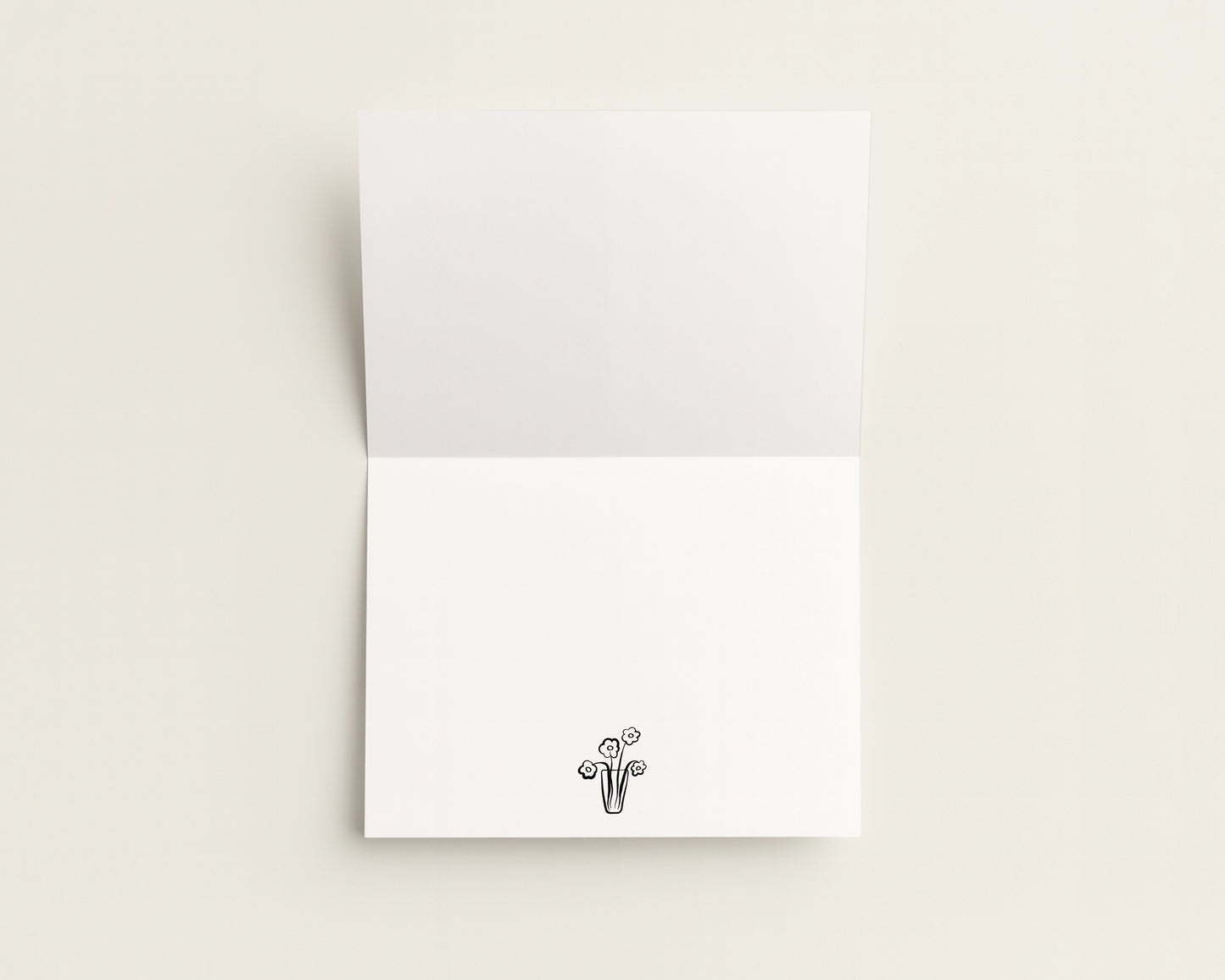Thinking of You Cards | Set of 3 Modern A2 Thoughtful Note Cards